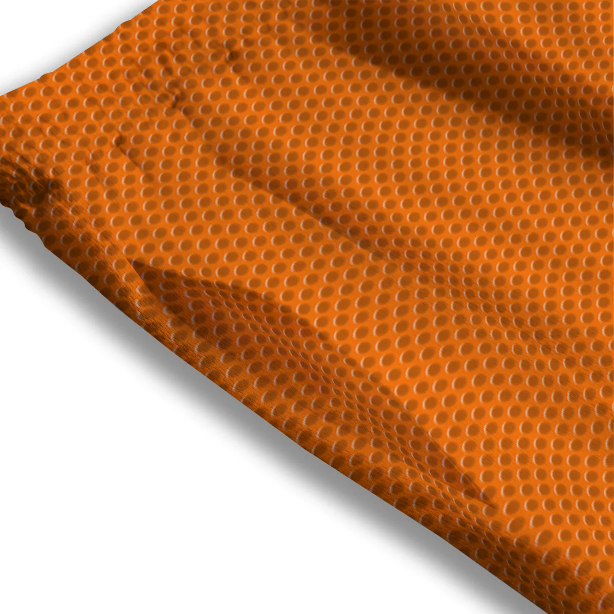 Basketball Ball Texture Print Mesh Shorts - Image 3