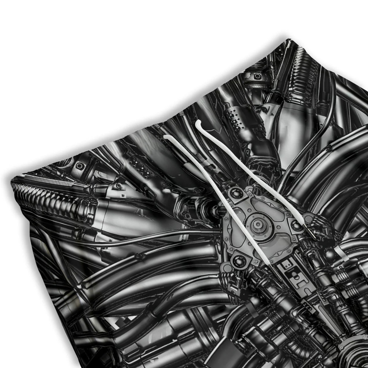 Core Of The Machine Print Men's Athletic Shorts - Image 3