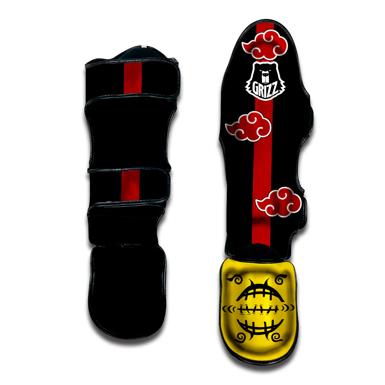Deidara Akatsuki Muay Thai Shin Guards - Image 3