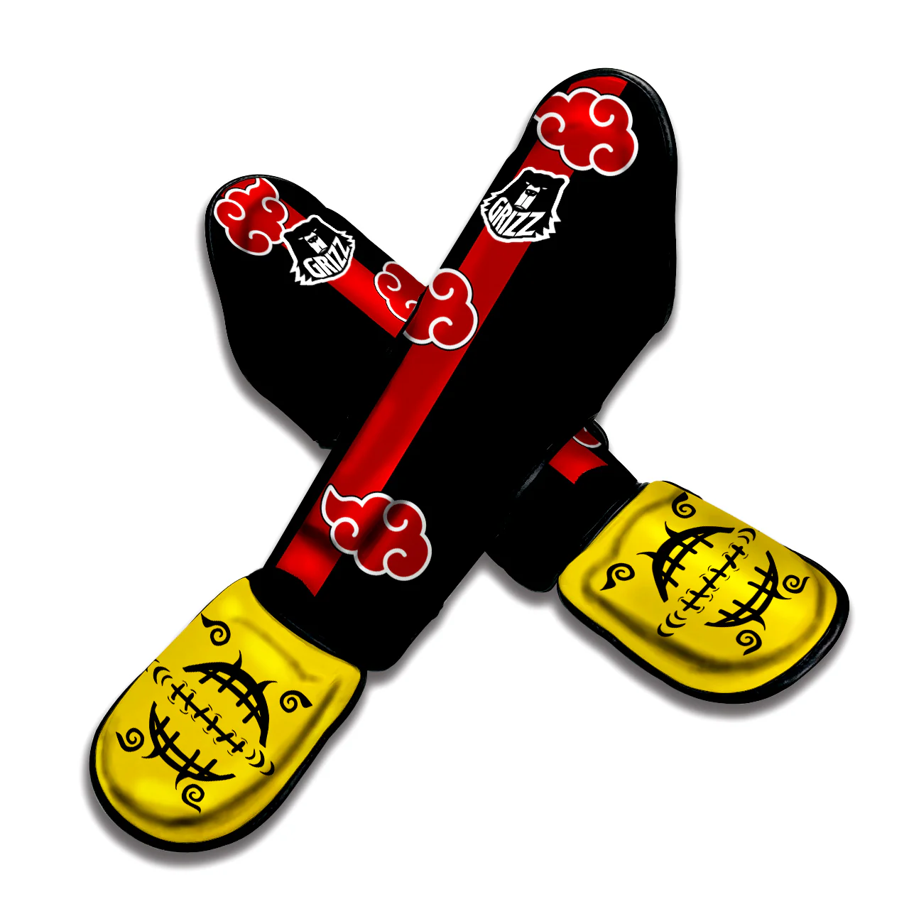 Deidara Akatsuki Muay Thai Shin Guards - Image 4