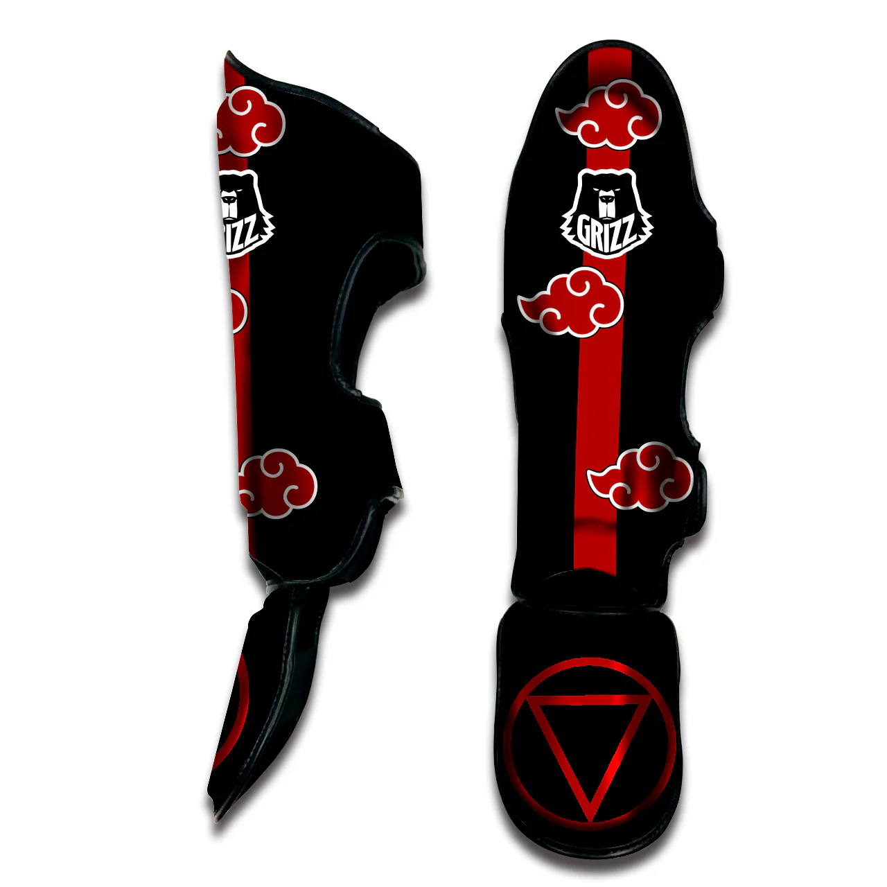 Hidan Akatsuki Muay Thai Shin Guards - Image 3