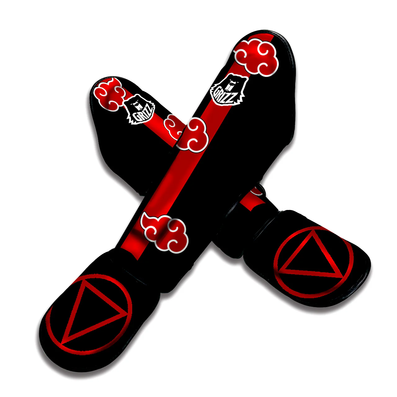 Hidan Akatsuki Muay Thai Shin Guards - Image 4