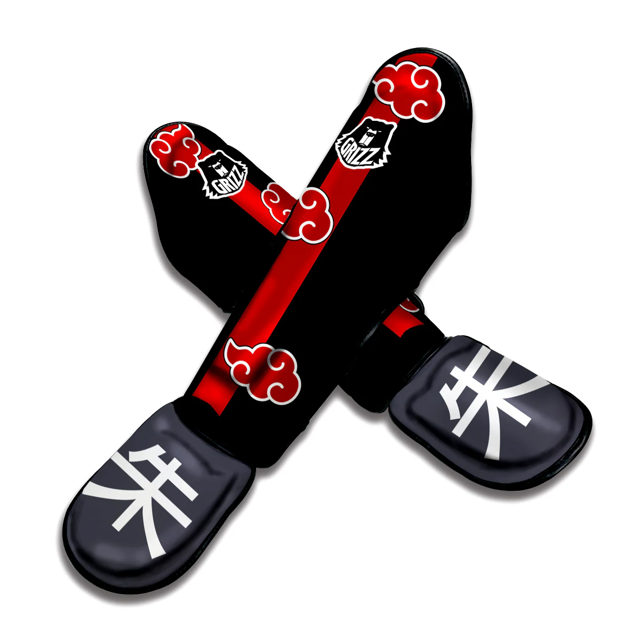 Itachi Akatsuki Muay Thai Shin Guards - Image 4