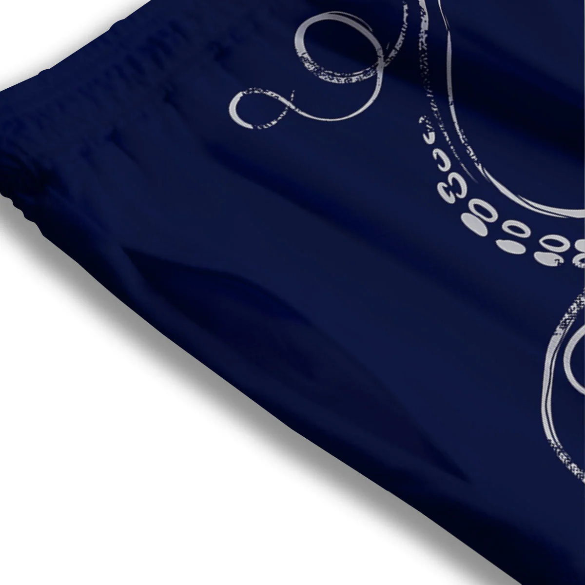 Octopus Tentacles Print Mesh Shorts - Image 3