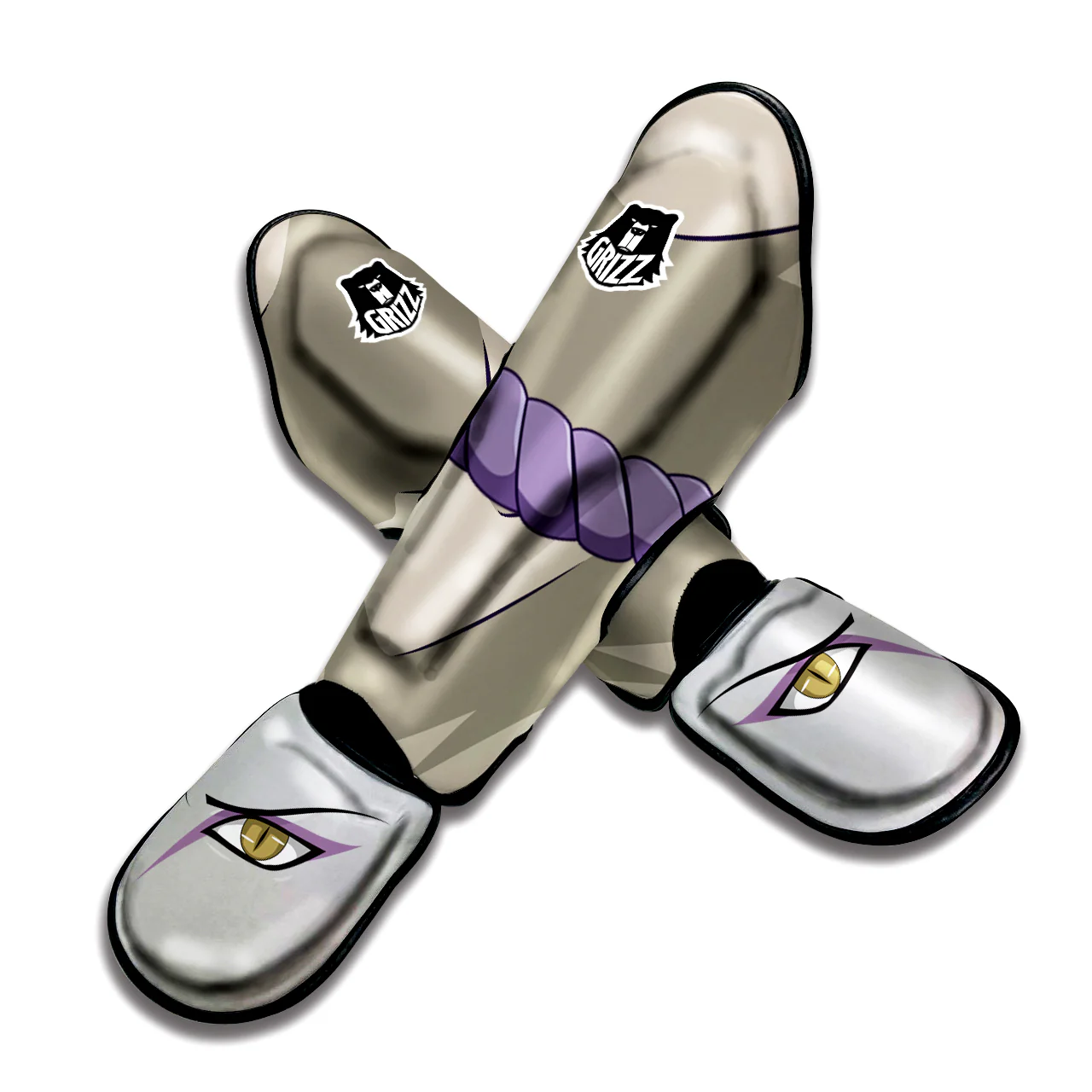 Orochimaru Akatsuki Muay Thai Shin Guards - Image 3